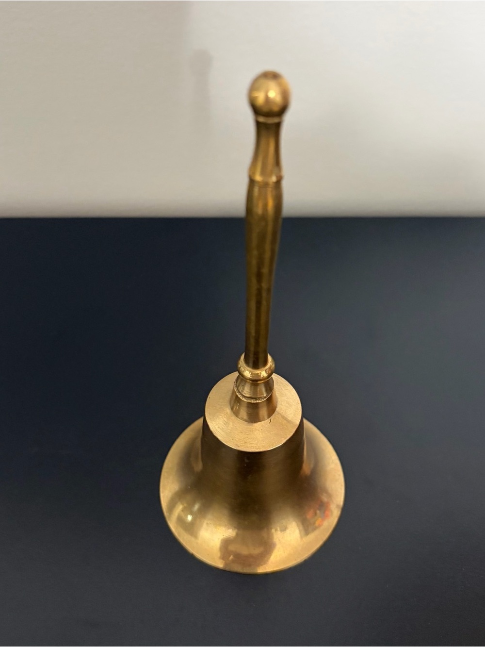 Vintage Brass Hand Bell - Picture 2 of 4